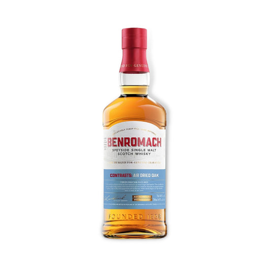 Scotch Whisky - Benromach Contracts: Air Dried Oak Single Malt Scotch Whisky 700ml (ABV 46%)