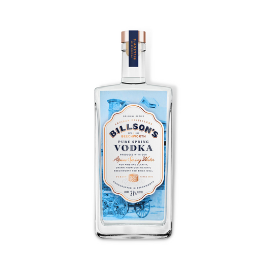 Australian Vodka -Billson's Pure Spring Vodka 500ml (ABV 37%)