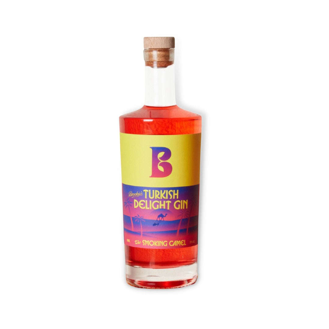 Australian Gin - Brookie's Turkish Delight Gin 700ml (ABV 38%)