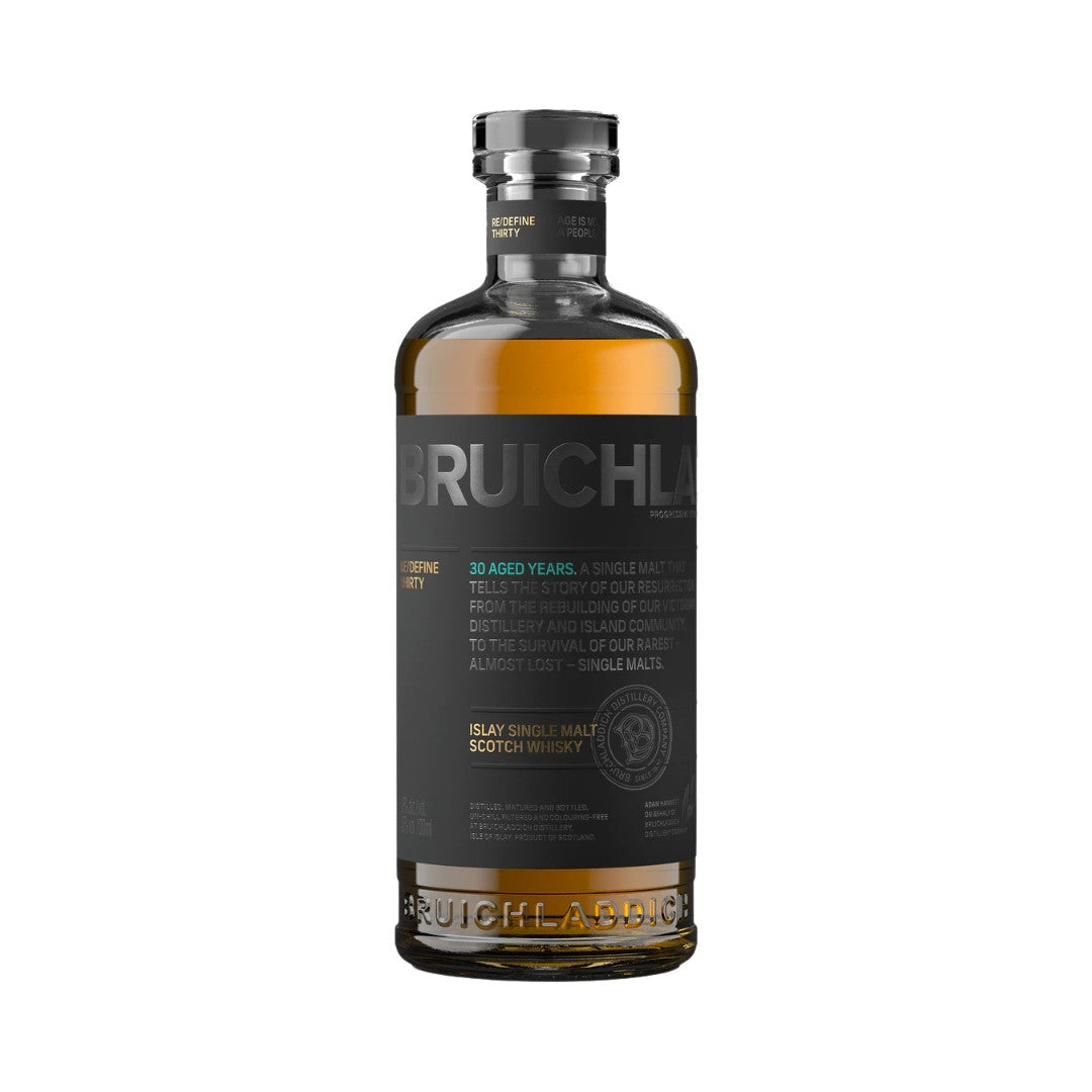 Scotch Whisky - Bruichladdich 30YO Islay Single Malt Scotch Whisky 700ml (ABV 43%)