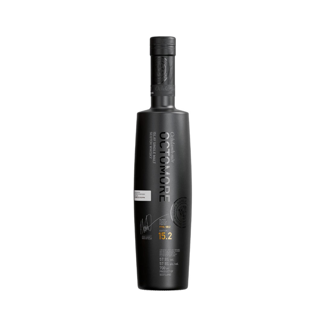 Scotch Whisky - Bruichladdich Octomore 15.2 Islay Single Malt Scotch Whisky 700ml (ABV 57%)