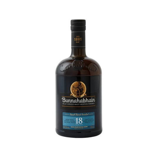 Scotch Whisky - Bunnahabhain 18 Year Old Single Malt Scotch Whisky 700ml (ABV 46%)