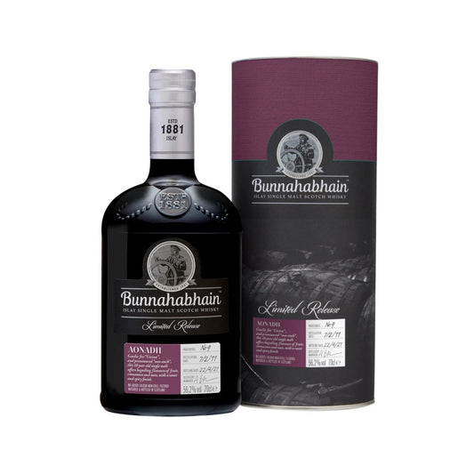 Scotch Whisky - Bunnahabhain 2011 Aonadh 10 Year Old Single Malt Scotch Whisky 700ml (ABV 56%)