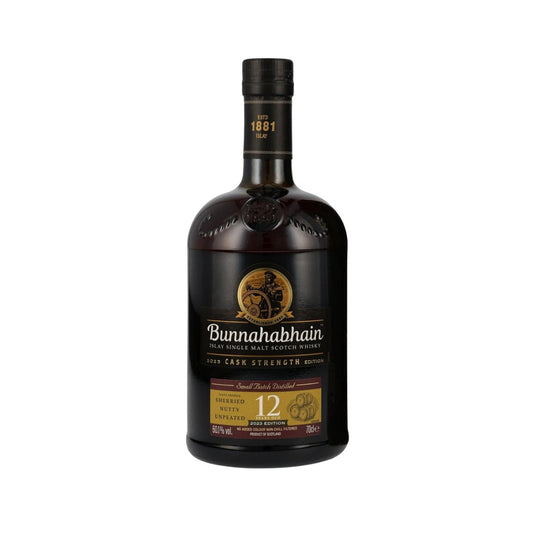 Scotch Whisky - Bunnahabhain 2023 12 Year Old Cask Strength Single Malt Scotch Whisky 700ml (ABV 60%)
