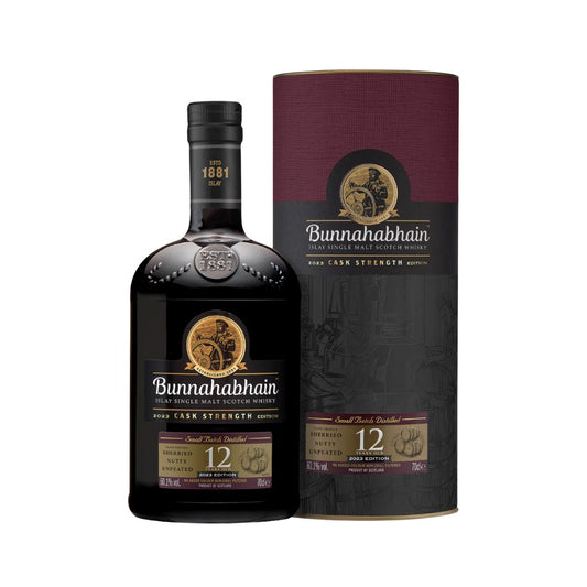 Scotch Whisky - Bunnahabhain 2023 12 Year Old Cask Strength Single Malt Scotch Whisky 700ml (ABV 60%)