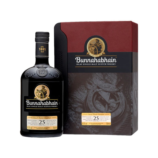Scotch Whisky - Bunnahabhain 25 Year Old Single Malt Scotch Whisky 700ml (ABV 46%)