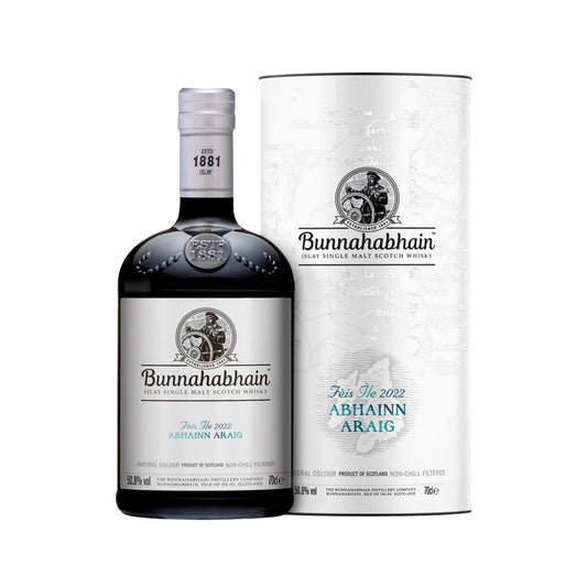 Scotch Whisky - Bunnahabhain Fèis Ìle 2022 Abhainn Araig Single Malt Scotch Whisky 700ml (ABV 50%)