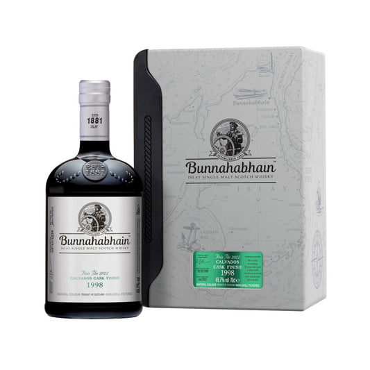 Scotch Whisky - Bunnahabhain Fèis Ìle 2022: 1998 Calvados Cask Finish Single Malt Scotch Whisky 700ml (ABV 49%)