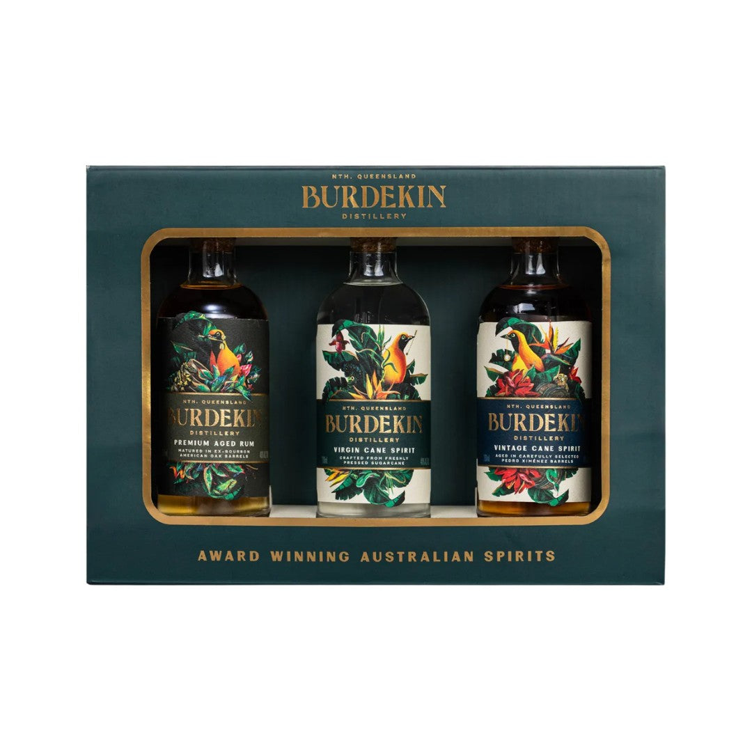 Dark Rum - Burdekin 3x200ml Rum Gift Pack