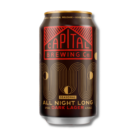 Lager - Capital Brewing Co Dark Lager 375ml Case of 16 (ABV 4.2%)