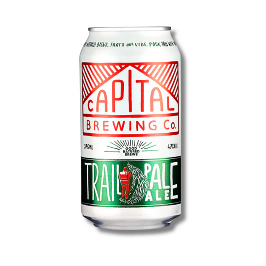 Pale Ale - Capital Brewing Co Trail Pale Ale 375ml Case of 16 (ABV 4.7%)