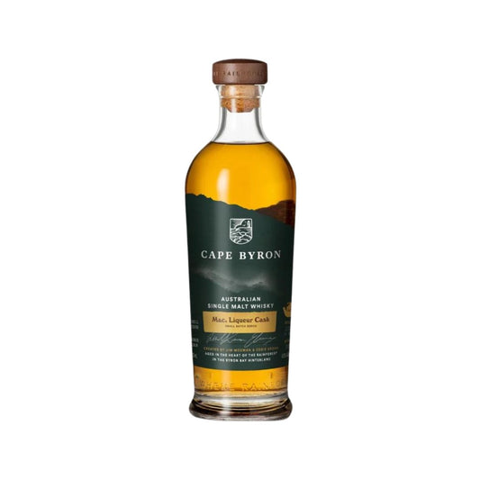 Australian Whisky - Cape Byron Mac Liqueur Cask Single Malt Whisky 700ml (ABV 45%)