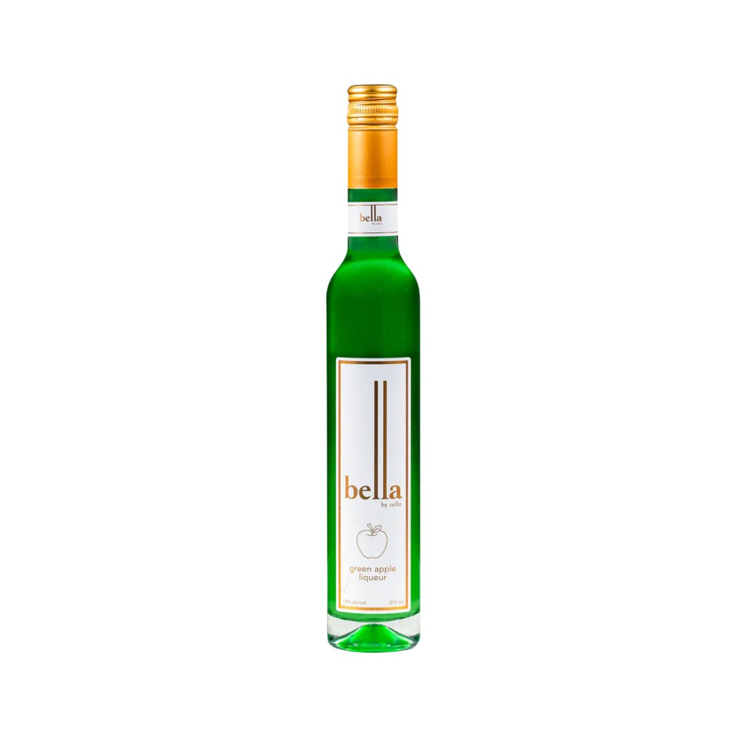 Liqueur - Cello Liqueur Bella Green Apple Liqueur 375ml / 700ml (ABV 18%)