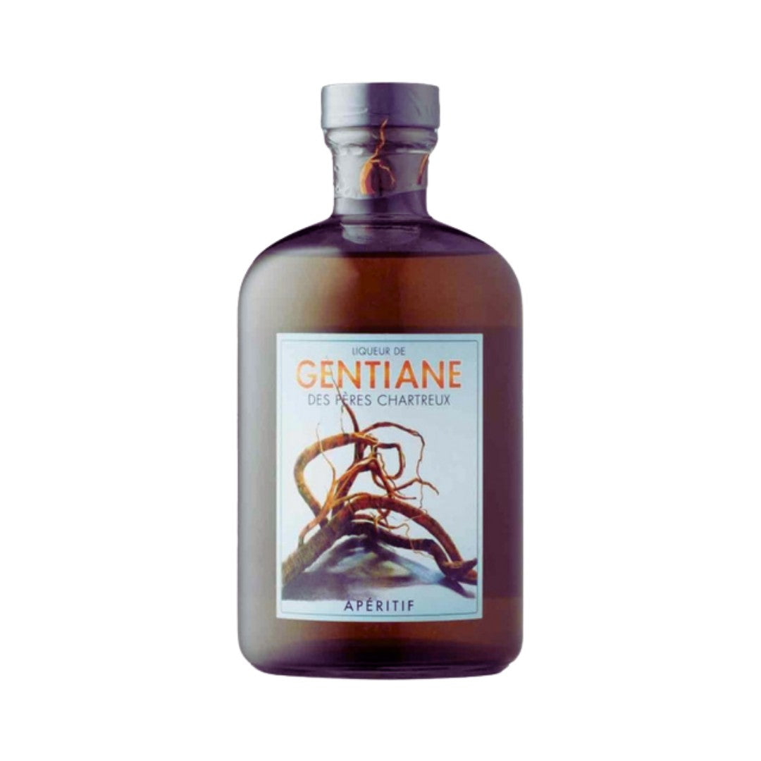 Liqueur - Chartreuse Gentiane Des Peres Chartreux Liqueur 1ltr (ABV 22%)