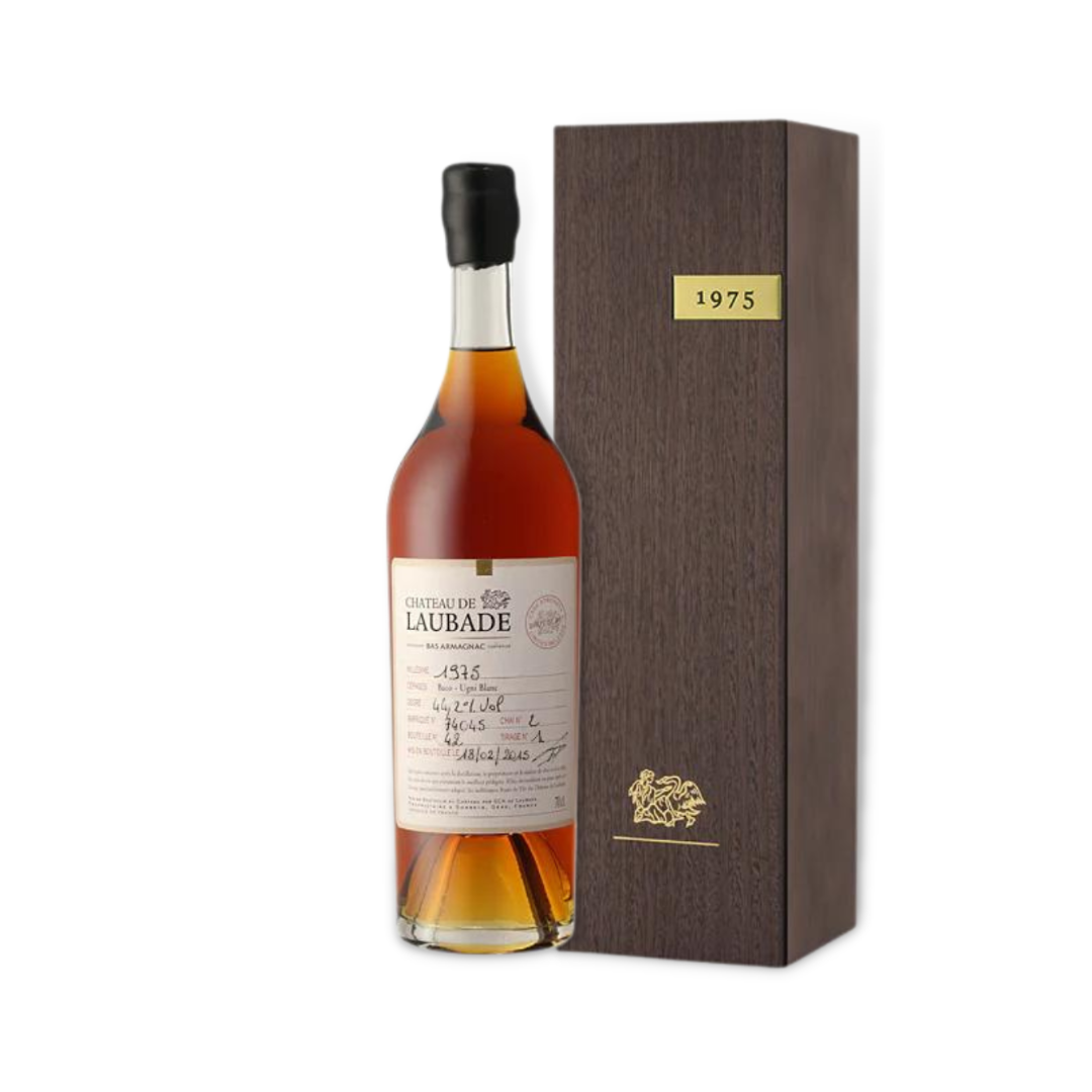 armagnac - Chateau de Laubade Vintage 1975 Bas Armagnac 700ml (ABV 44.2%)