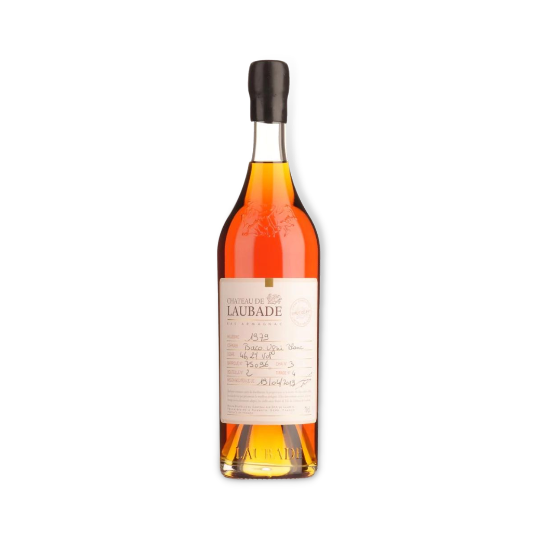 armagnac - Chateau de Laubade Vintage 1979 Bas Armagnac 700ml (ABV 46.2%)