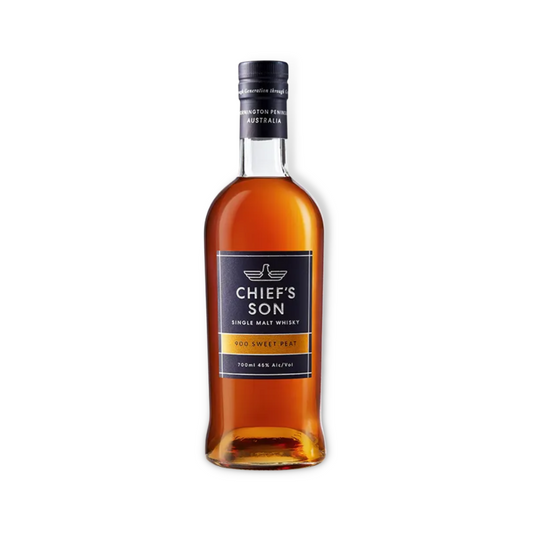 Australian Whisky - Chief's Son 900 Sweet Peat Single Malt Whisky 700ml (ABV 45%)