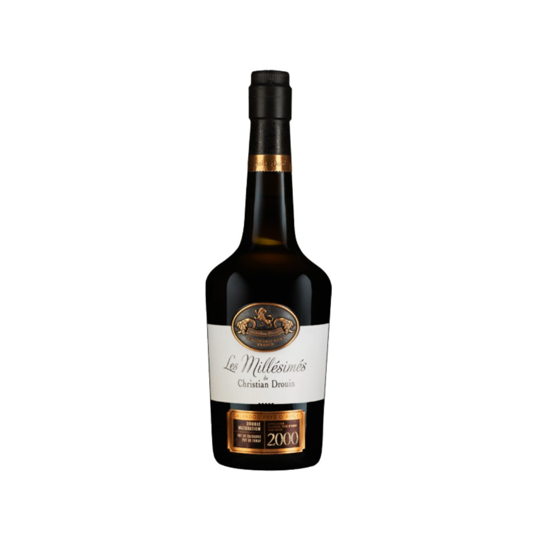 calvados - Christian Drouin Le Millesimes Vintage 2000 Calvados 700ml (ABV 42%)