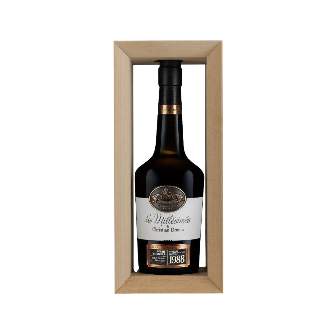 calvados - Christian Drouin Les Millesimes 1988 Calvados 700ml (ABV 42%)