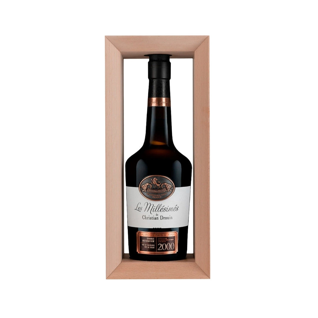 calvados - Christian Drouin Les Millesimes 2000 Calvados 700ml (ABV 42%)