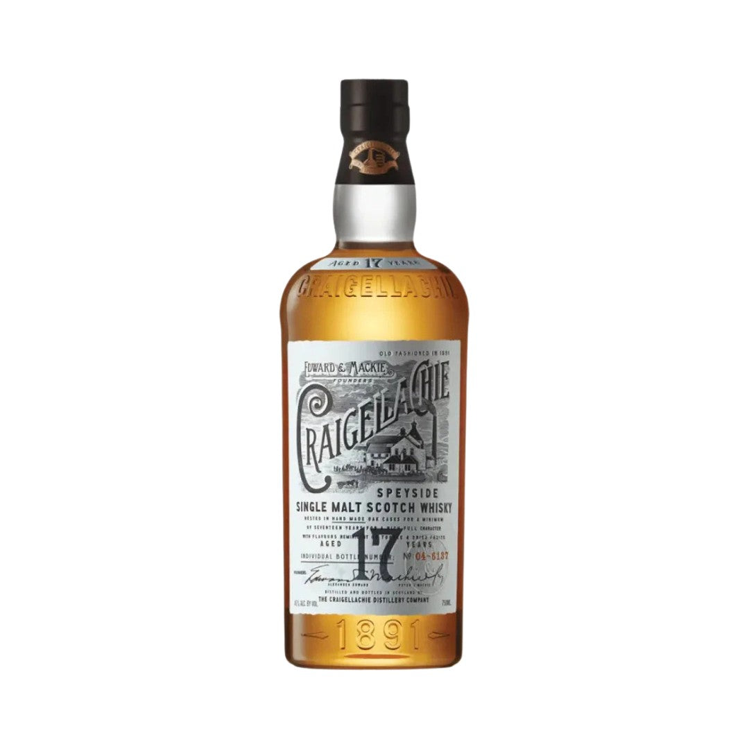 Scotch Whisky - Craigellachie 17 YO Speyside Single Malt Scotch Whisky 700ml (ABV 46%)