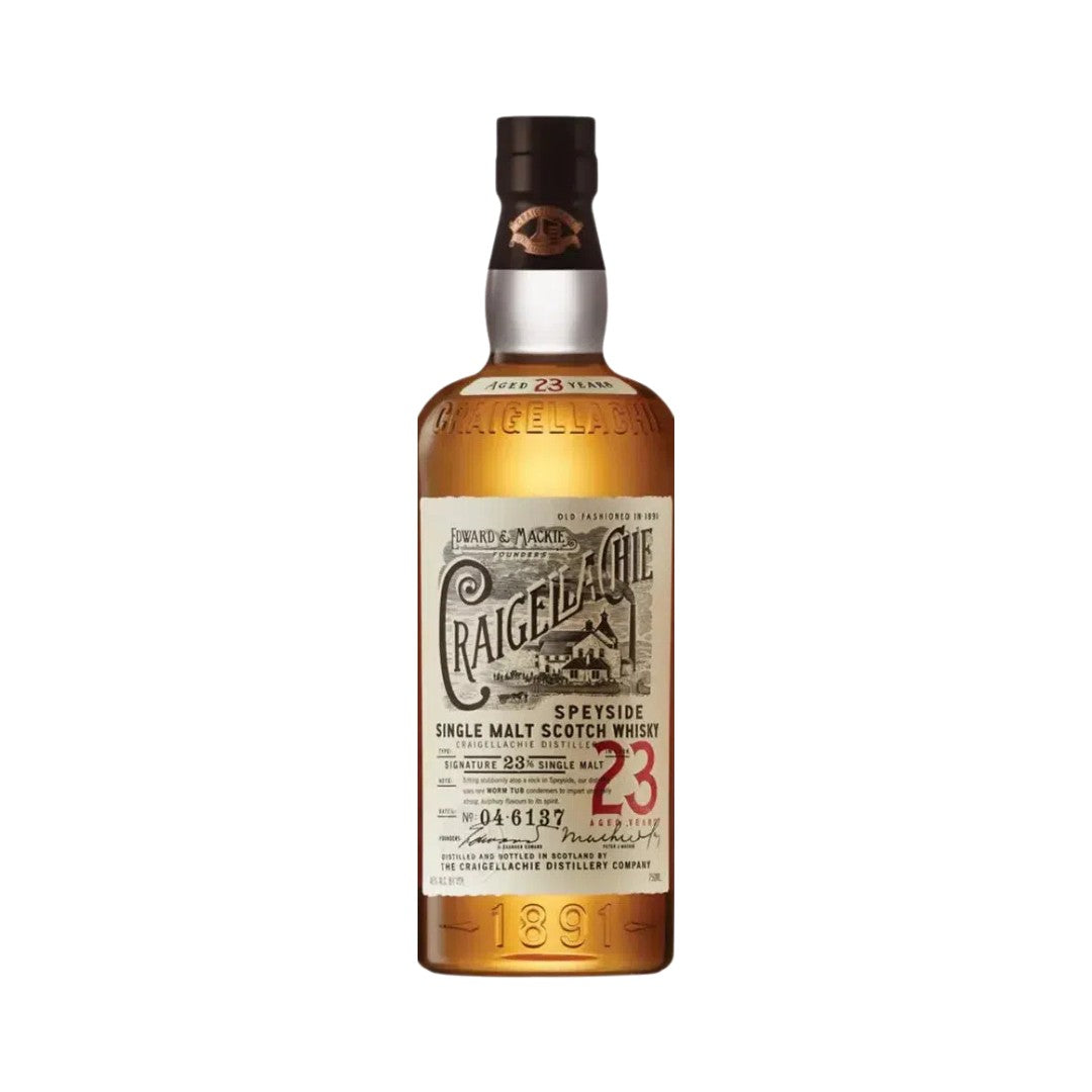 Scotch Whisky - Craigellachie 23 YO Speyside Single Malt Scotch Whisky 700ml (ABV 46%)