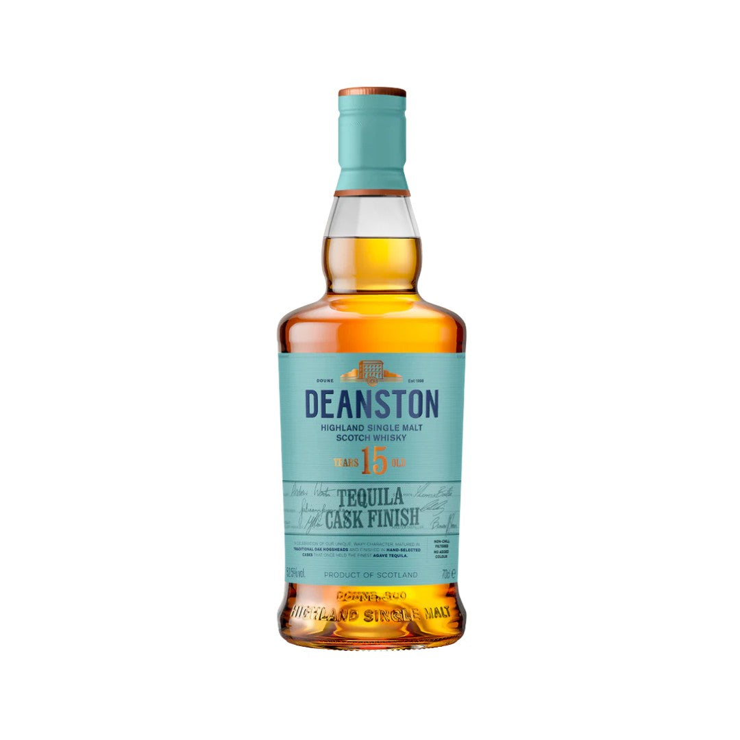 Scotch Whisky - Deanston 15YO Tequila Cask Finish Single Malt Scotch Whisky 700ml (ABV 52%)