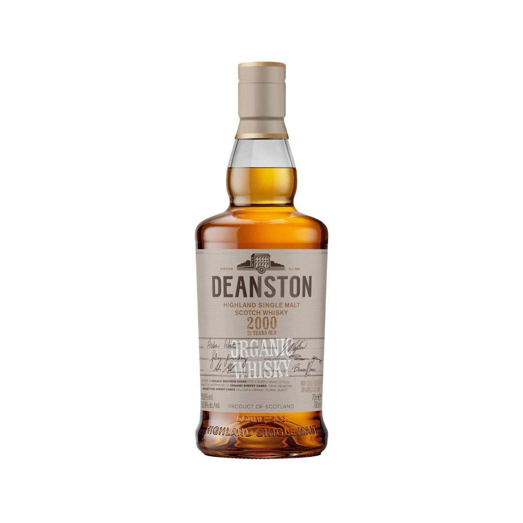 Scotch Whisky - Deanston 2000 21YO Organic Single Malt Scotch Whisky 700ml (ABV 50%)