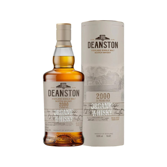 Scotch Whisky - Deanston 2000 21YO Organic Single Malt Scotch Whisky 700ml (ABV 50%)
