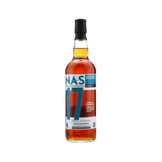 Scotch Whisky - Decadent Drinks NAS 17YO Blended Malt Scotch Whisky 700ml (ABV 53%)