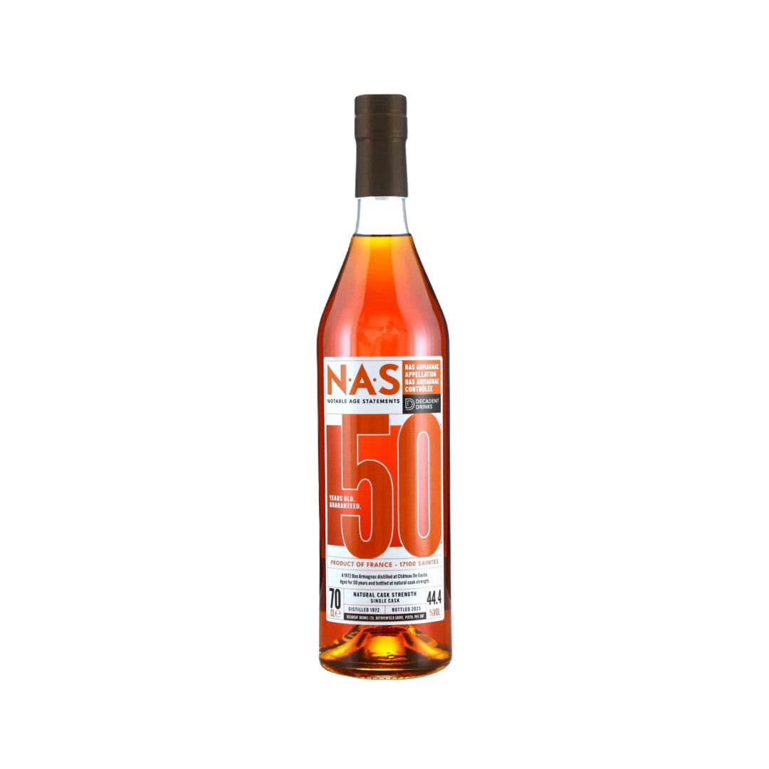 armagnac - Decadent Drinks NAS No.7 50YO Bas-Armagnac 700ml (ABV 44%)