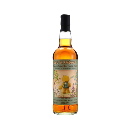 Scotch Whisky - Decadent Drinks Westie Sponge No.1 NC'Nean 5YO Single Malt Scotch Whisky 700ml (ABV 55%)