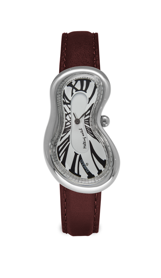 EXAEQUO Melting Watch Silver White