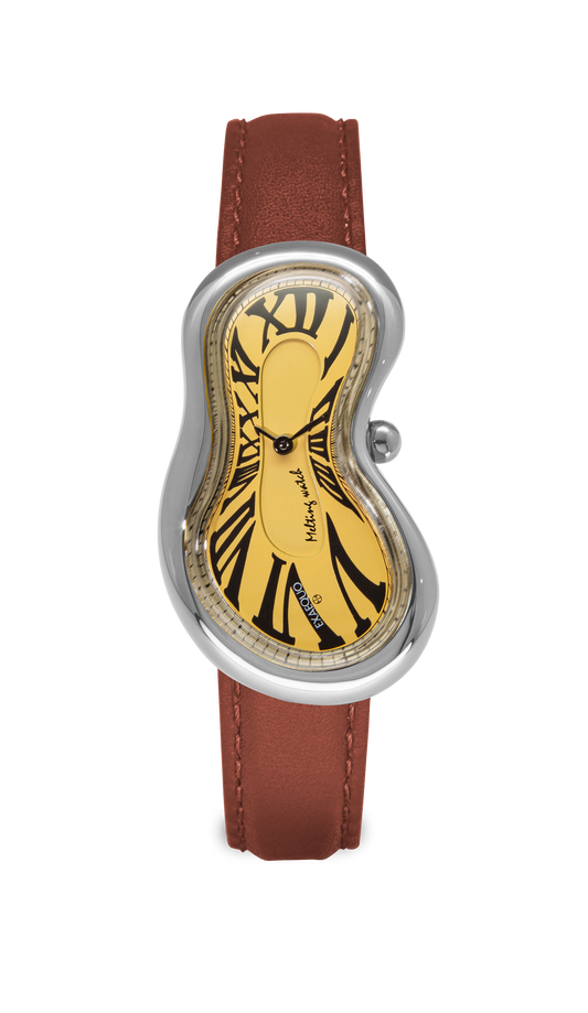 EXAEQUO Melting Watch Silver Gold