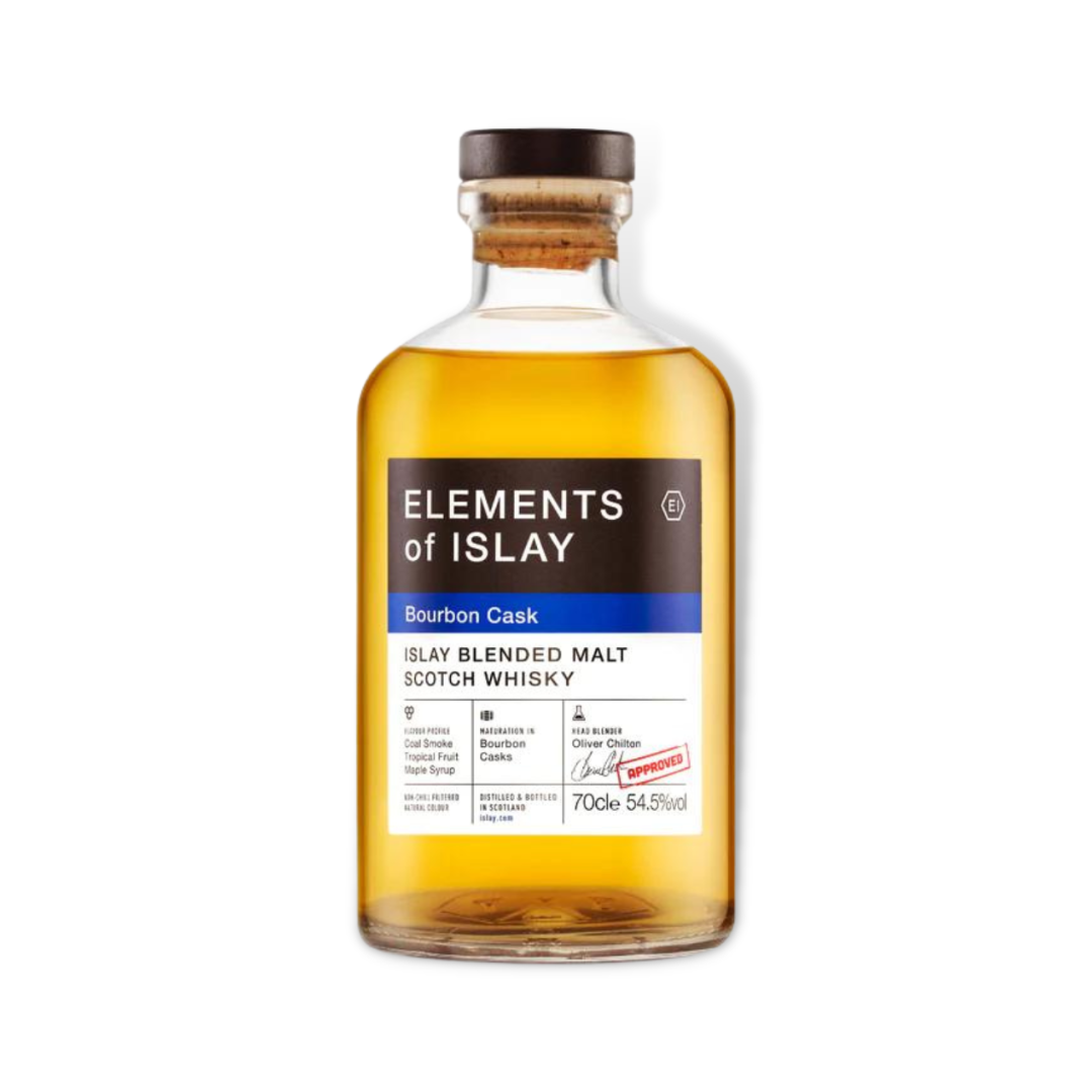 Scotch Whisky - Elements of Islay Bourbon Cask Blended Malt Scotch Whisky 700ml (ABV 54.5%)