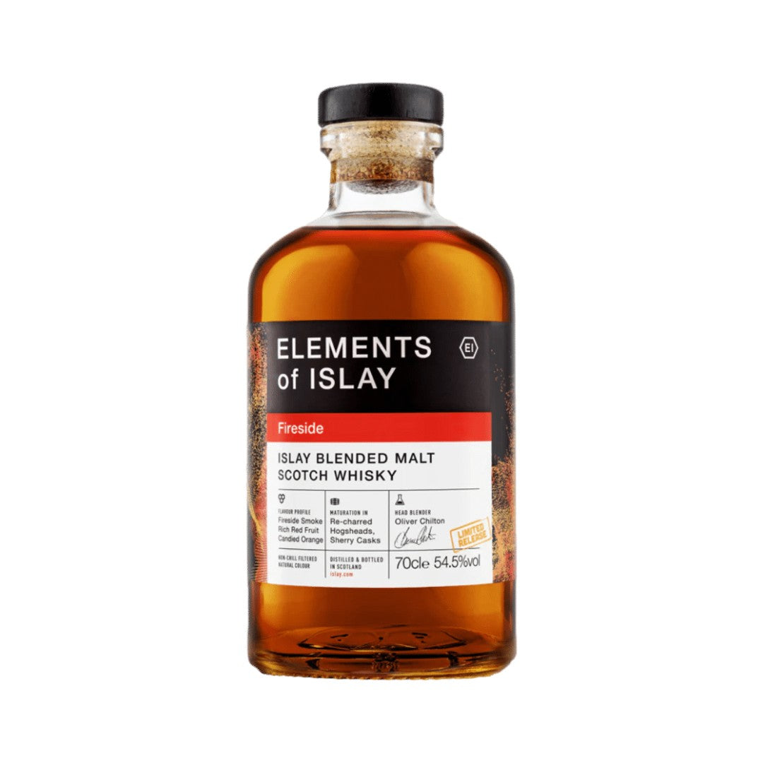 Scotch Whisky - Elements of Islay Fireside (Limited Release) Blended Malt Scotch Whisky 700ml (ABV 54%)
