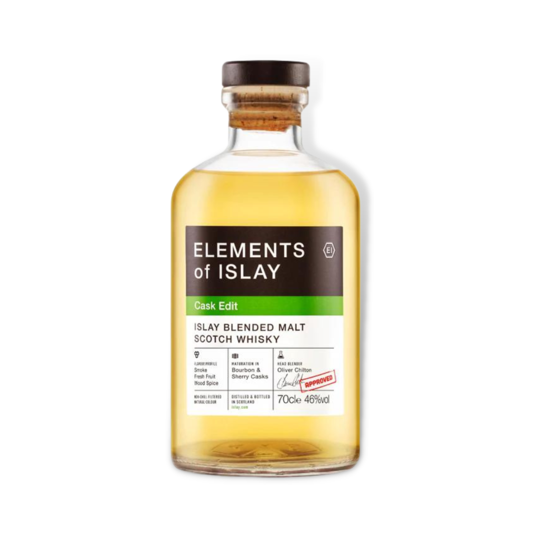 Scotch Whisky - Elements of Islay Cask Edit Blended Malt Scotch Whisky 700ml (ABV 46%)