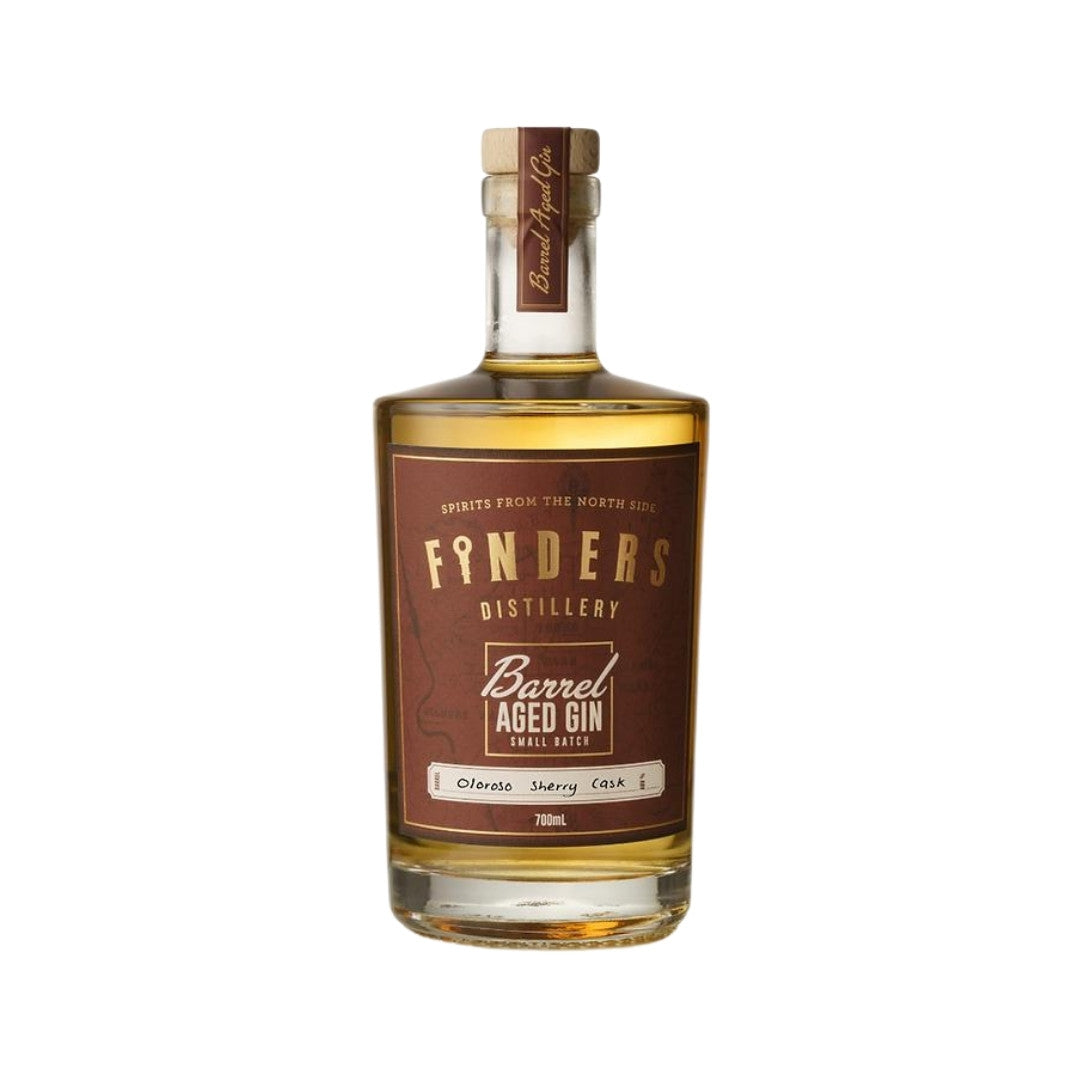 Australian Gin - Finders Oloroso Sherry Barrel Aged Gin 700ml (ABV 44%)