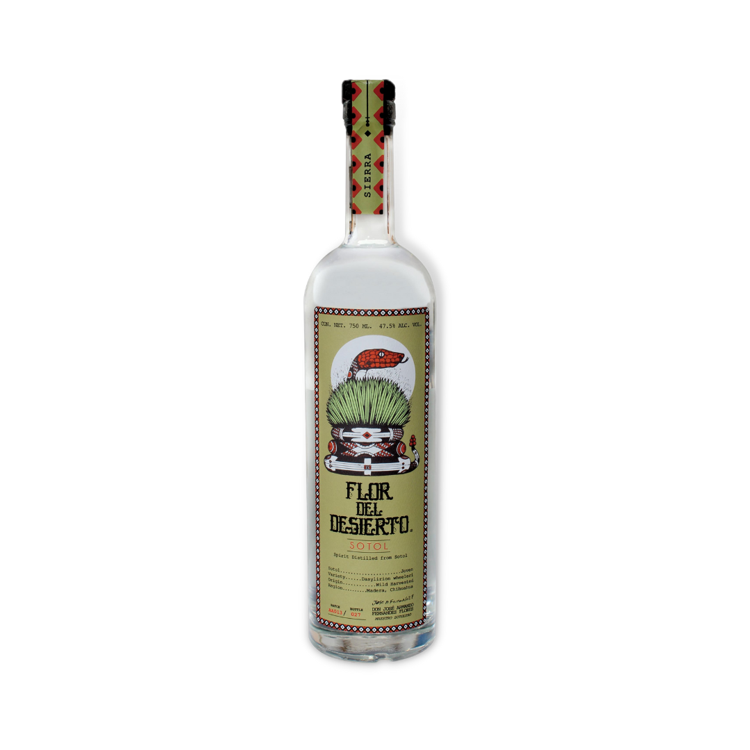 Mezcal - Flor Del Desierto Sotol Sierra 750ml (ABV 48%)