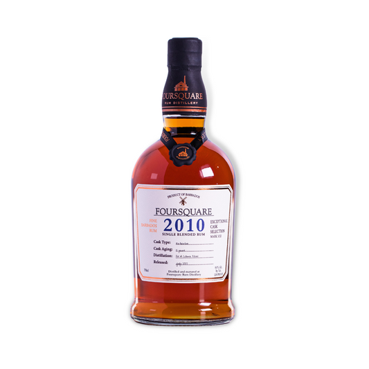 Dark Rum - Foursquare Exceptional Cask Selection XXI 2010 Single Blended Rum 750ml (ABV 60%)