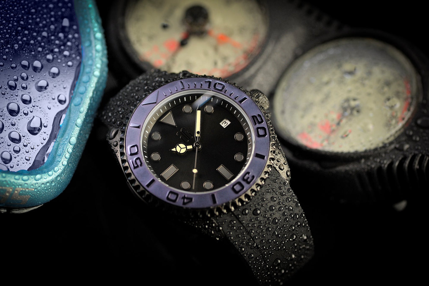 THE JOKER STEALTH - AG COLLECTIVE SPECIAL CUSTOM WATCH G 9040 BKYM-BK-M2