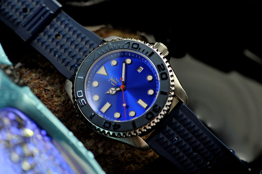 THE BLUE WONDER - AG COLLECTIVE SPECIAL CUSTOM WATCH G 9040 SYM-BU-M1