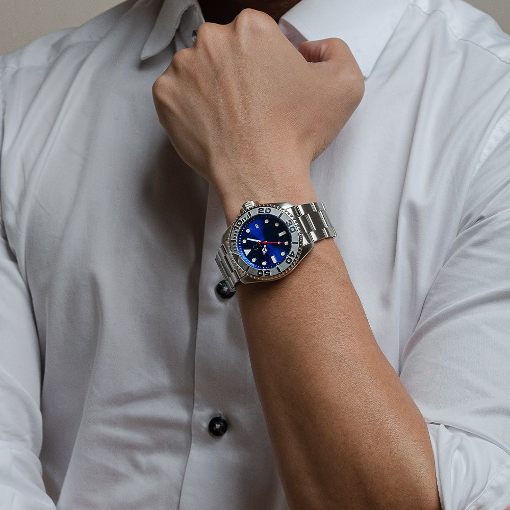 THE PACIFIC | AG COLLECTIVE G 9040 SYM-BU STAINLESS STEEL MEN WATCH