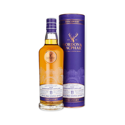 Scotch Whisky - Bunnahabhain 11 Year Old Sherry Cask (G&M Discovery) Single Malt Scotch Whisky 700ml (ABV 43%)