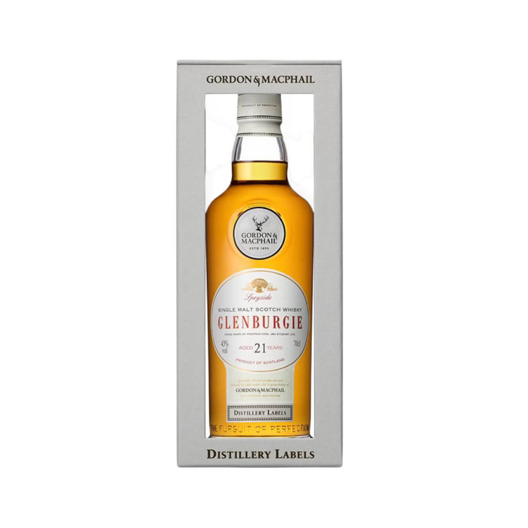 Scotch Whisky - Glenburgie 21 Year Old (G&M Distillery Labels) Single Malt Scotch Whisky 700ml (ABV 43%)