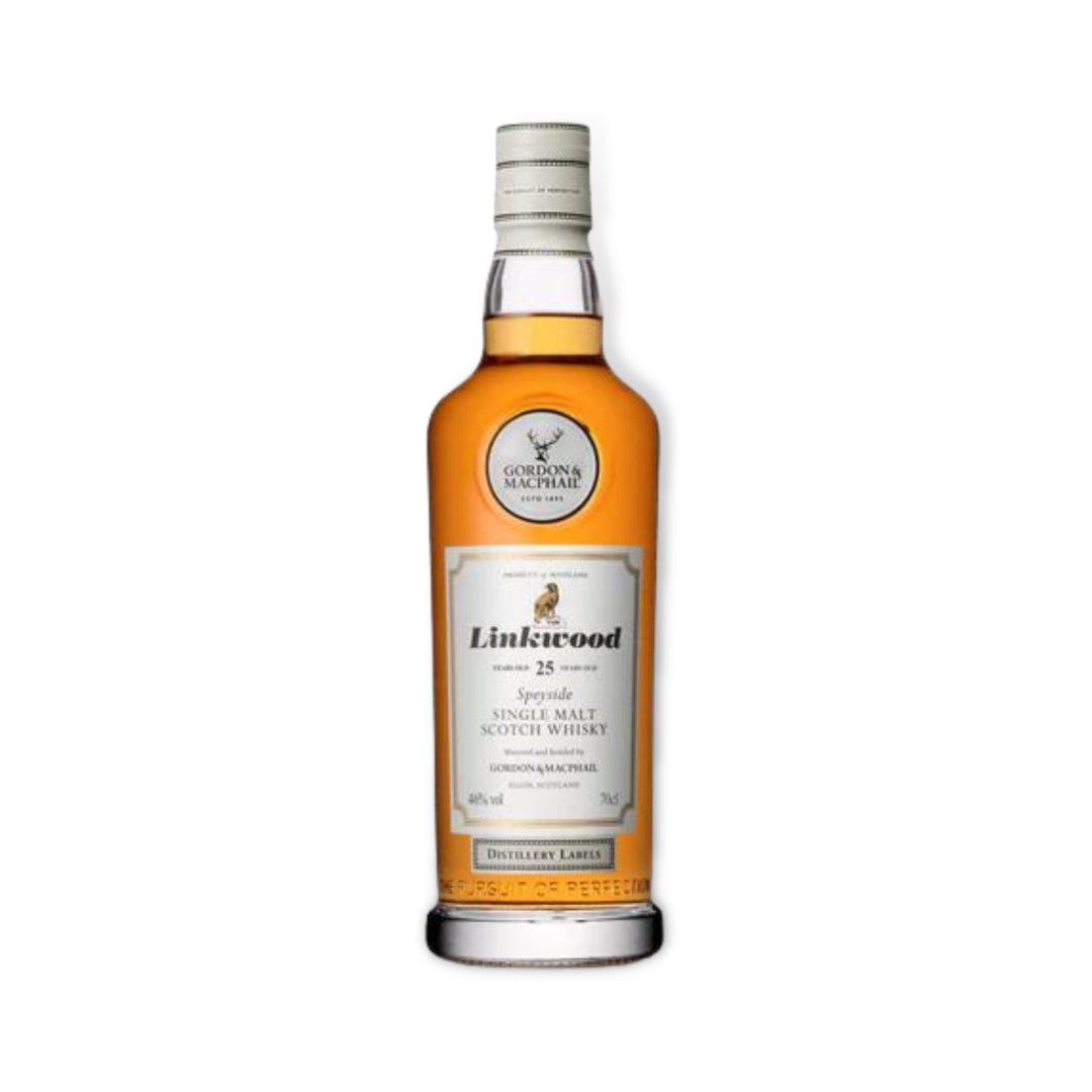 Scotch Whisky - Linkwood 25 Year Old (G&M Distillery Labels) Single Malt Scotch Whisky 700ml (ABV 46%)