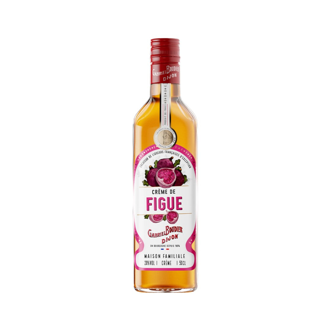 Liqueur - Gabriel Boudier Creme De Figue (Fig) Liqueur 500ml (ABV 20%)