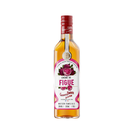 Liqueur - Gabriel Boudier Creme De Figue (Fig) Liqueur 500ml (ABV 20%)