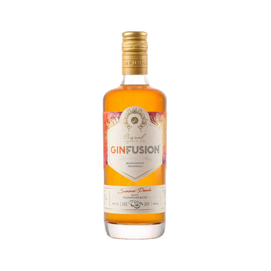 Australian Gin - Ginfusion Summer Peach with Passionfruit 500ml (ABV 30%)