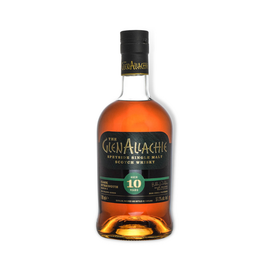 Scotch Whisky - Glenallachie 10 Year Old Cask Strength Speyside Single Malt Scotch Whisky 700ml (ABV 57.2%)